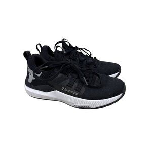 Under Armour Project Rock BSR Black Training Sneaker Shoe 3023006 Boys Youth 3.5